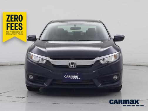 Blue 2018 Honda Civic EX-T