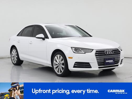 White 2017 Audi A4 Premium
