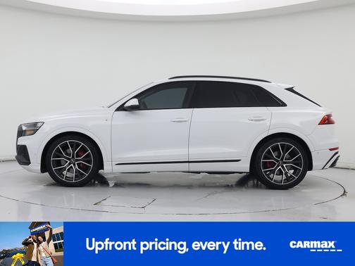 White 2021 Audi Q8 Prestige