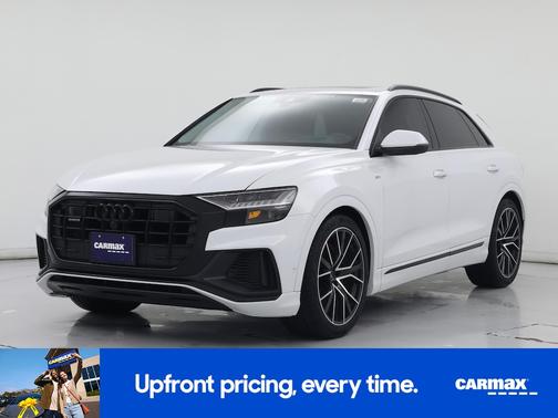 White 2021 Audi Q8 Prestige