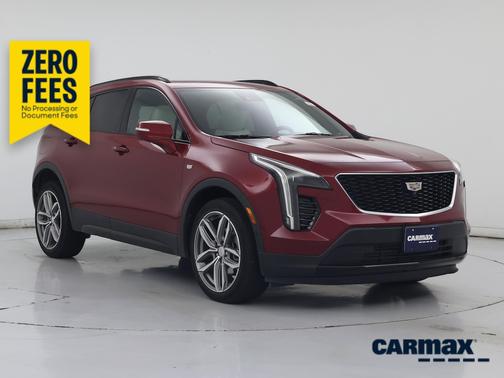 Red 2020 Cadillac XT4 Sport