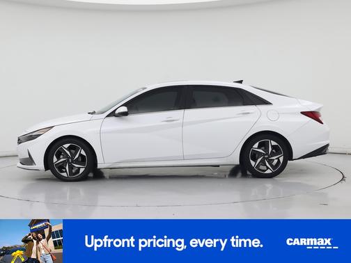 White 2021 Hyundai ELANTRA Limited