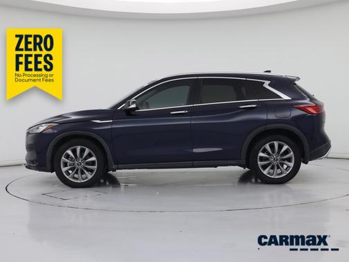 Blue 2022 INFINITI QX50 Luxe