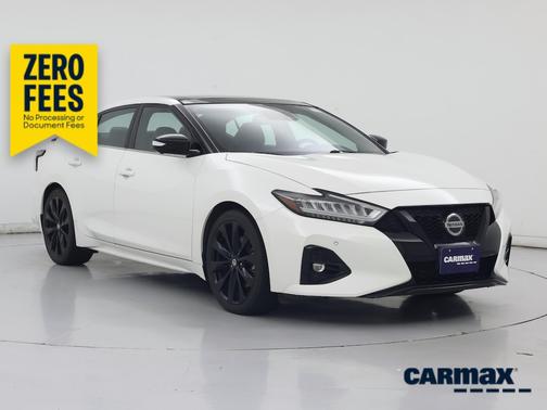 White 2021 Nissan Maxima SR