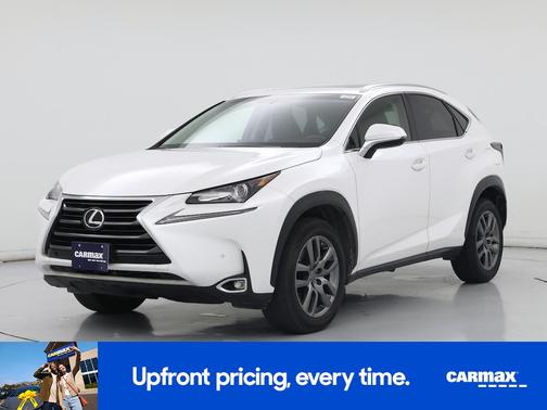 White 2016 Lexus NX 200t