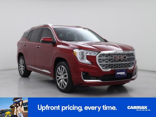 Red 2023 GMC Terrain Denali