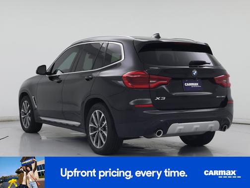 Black 2019 BMW X3 sDrive30i