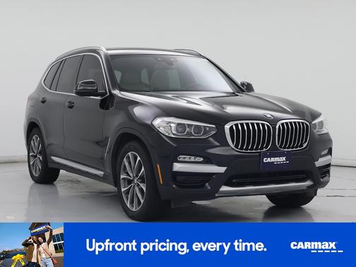 Black 2019 BMW X3 sDrive30i