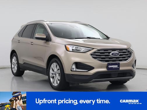 Gold 2020 Ford Edge Titanium