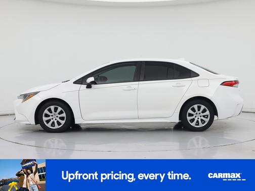 White 2021 Toyota Corolla LE