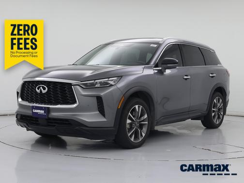 Gray 2023 INFINITI QX60 Luxe