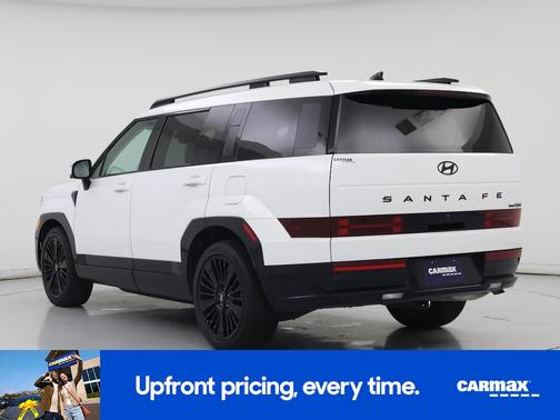 White 2025 Hyundai SANTA FE HEV Calligraphy