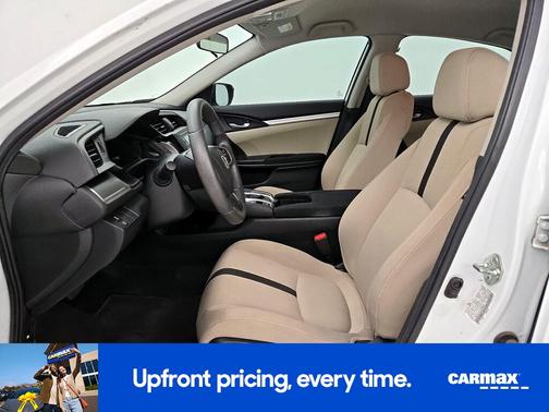 White 2018 Honda Civic LX