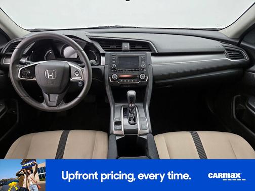 White 2018 Honda Civic LX