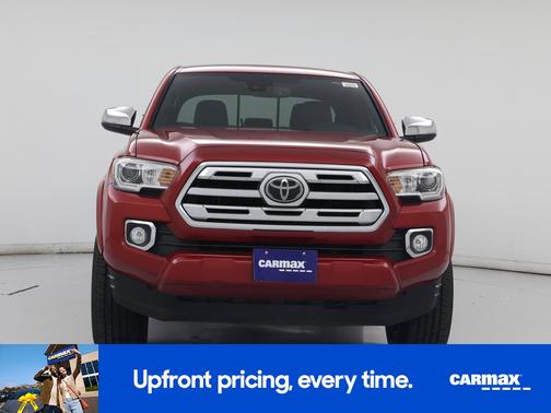 Red 2018 Toyota Tacoma Limited