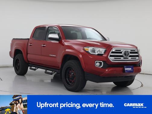 Red 2018 Toyota Tacoma Limited