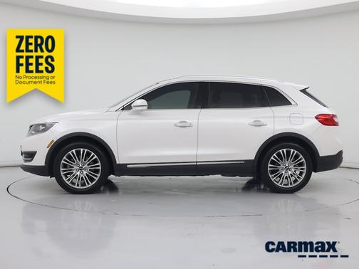 White 2018 Lincoln MKX Reserve