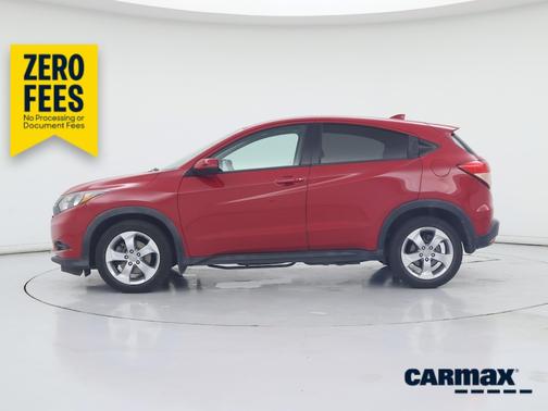 Red 2016 Honda HR-V EX