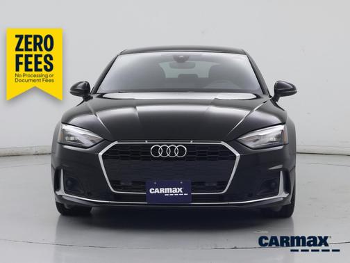 Black 2020 Audi A5 Premium