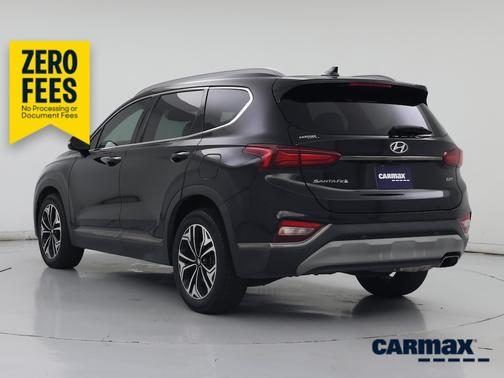 Black 2019 Hyundai SANTA FE Ultimate