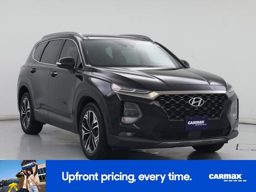 Black 2019 Hyundai SANTA FE Ultimate
