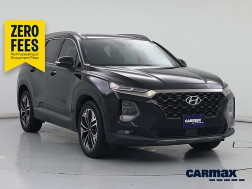 Black 2019 Hyundai SANTA FE Ultimate