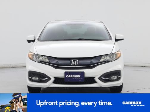 White 2015 Honda Civic EX
