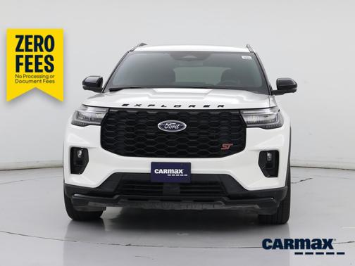 White 2025 Ford Explorer ST