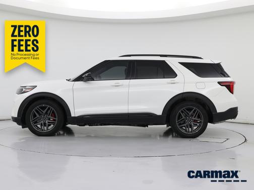 White 2025 Ford Explorer ST