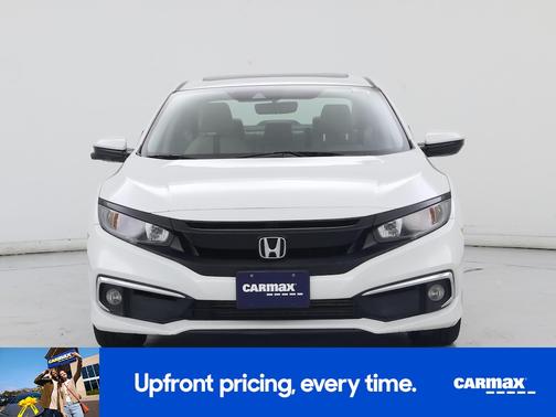 White 2019 Honda Civic EX-L