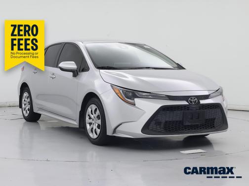 Silver 2021 Toyota Corolla LE