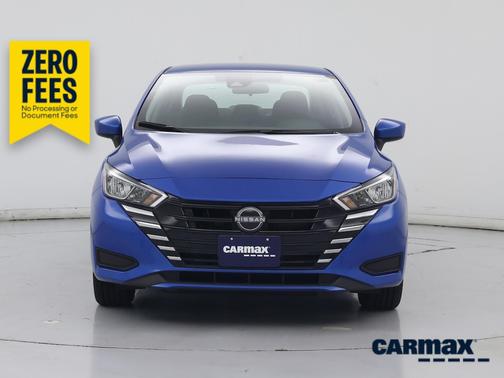 Blue 2024 Nissan Versa SV