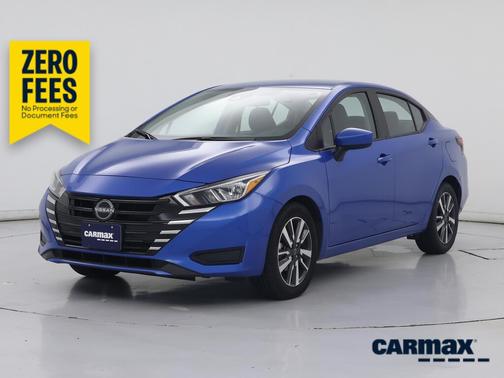 Blue 2024 Nissan Versa SV