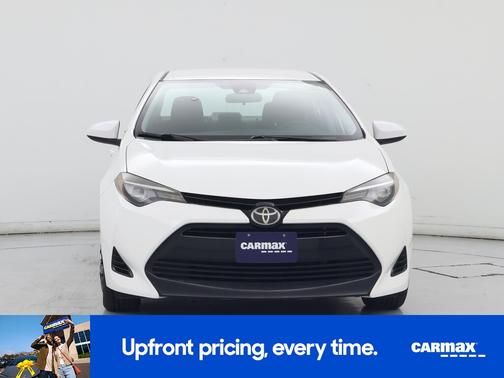 White 2017 Toyota Corolla LE