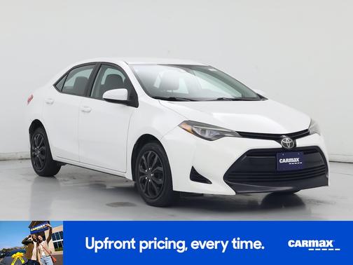 White 2017 Toyota Corolla LE