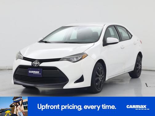 White 2017 Toyota Corolla LE