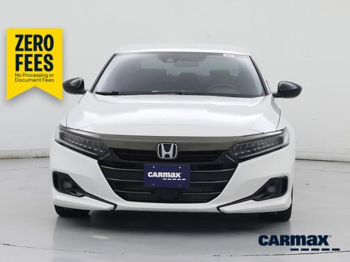 White 2021 Honda Accord Sport SE