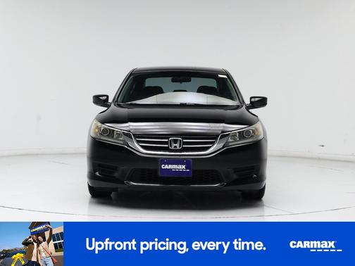 Black 2015 Honda Accord LX