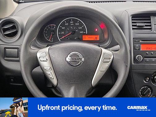 Gold 2015 Nissan Versa S Plus