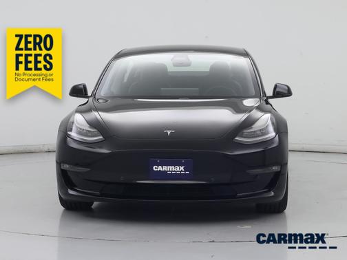 Black 2021 Tesla Model 3 Long Range