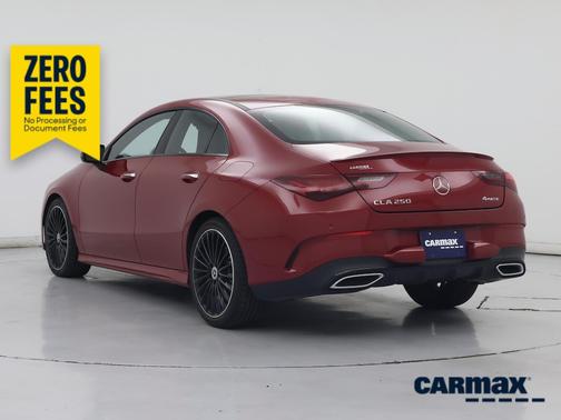 Red 2025 Mercedes-Benz CLA 250