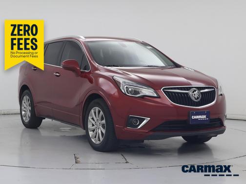 Red 2020 Buick Envision Essence
