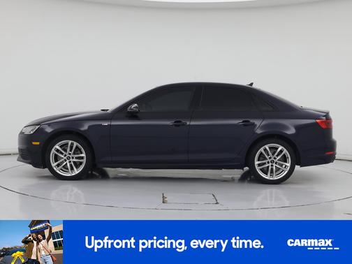 Blue 2017 Audi A4 Premium