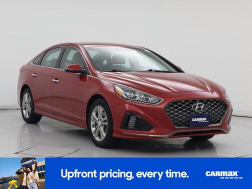 Red 2019 Hyundai SONATA SEL