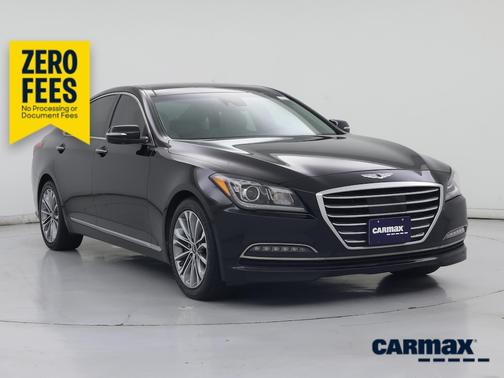 Black 2017 Genesis G80