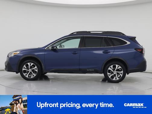 Blue 2020 Subaru Outback Limited