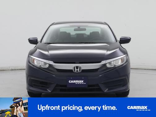 Black 2017 Honda Civic LX