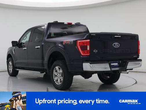 Blue 2021 Ford F-150 XLT