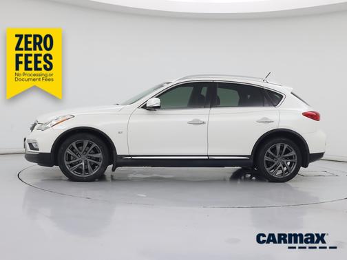White 2017 INFINITI QX50