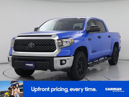 Blue 2021 Toyota Tundra SR5